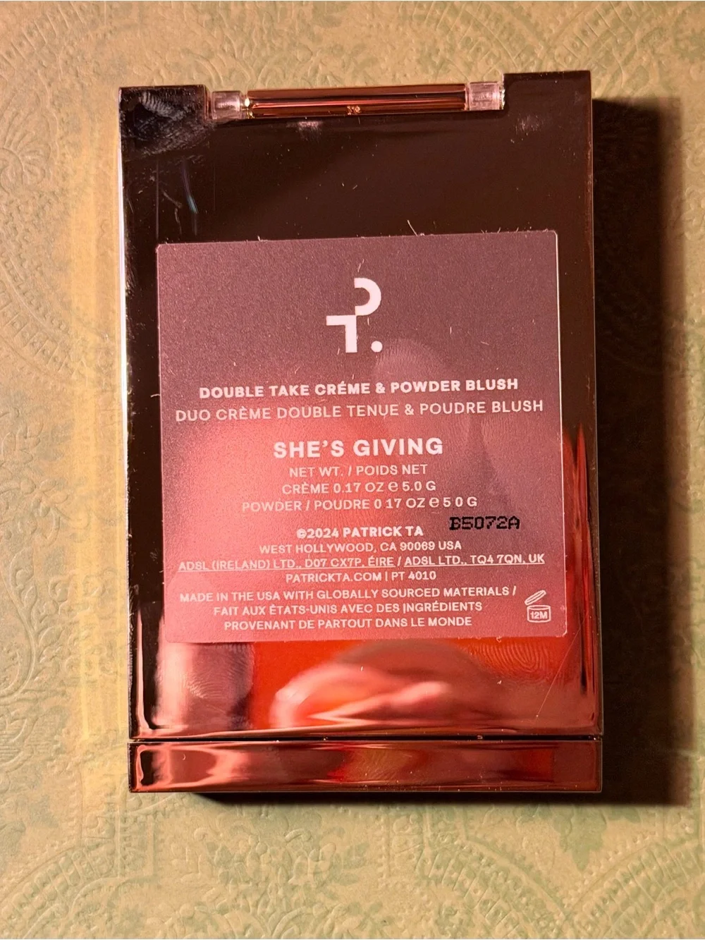 Patrick Ta Major Headlines Double-Take Crème & Powder Blush “She’s giving “